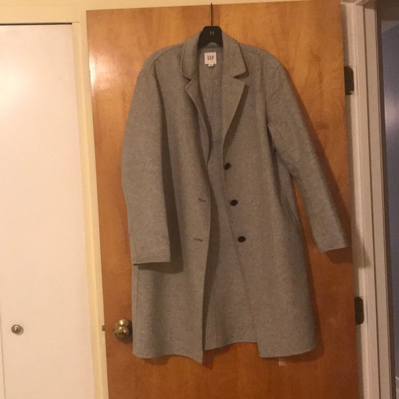 gap grey coat